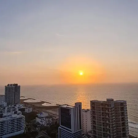 Stunning Oceanview Location 3br 4baths Apartment Cartagena